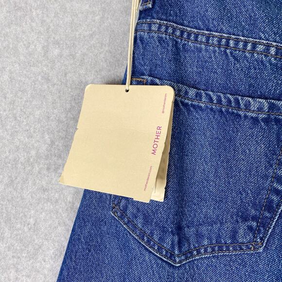 Mother Jeans Women's Size 27 Snacks The Lunch Line Sneak Fray in Yummy Wide Leg - Picture 8 of 12